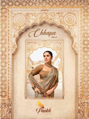 CHHAPA VOL-2 BY PANKH SILK SAREE WHOLESALER IN SURAT